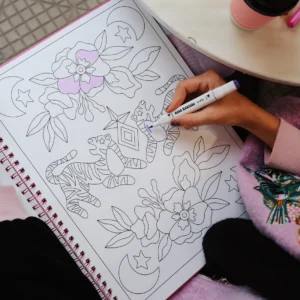 libro paradiso tere gott formato maxi ilustraciones para colorear