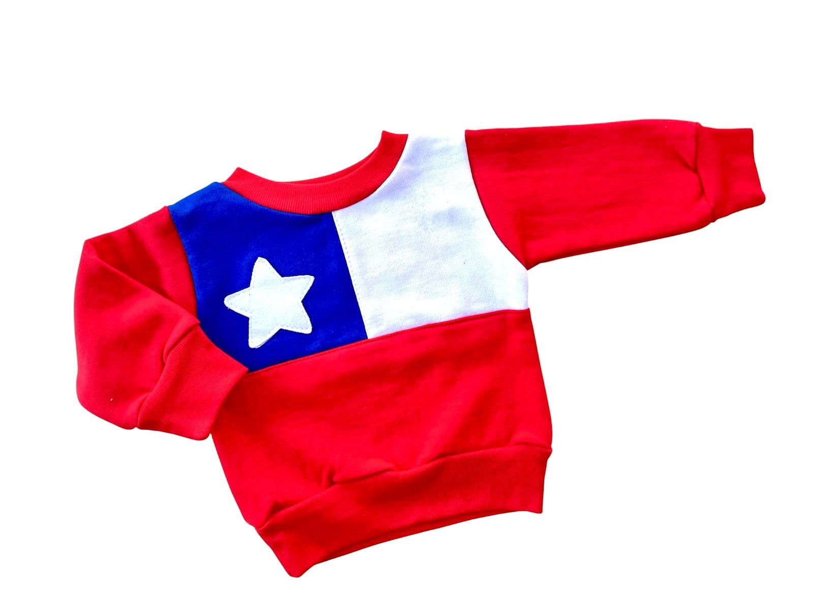 Polerón cuello redondo Mi guagua Taquillera