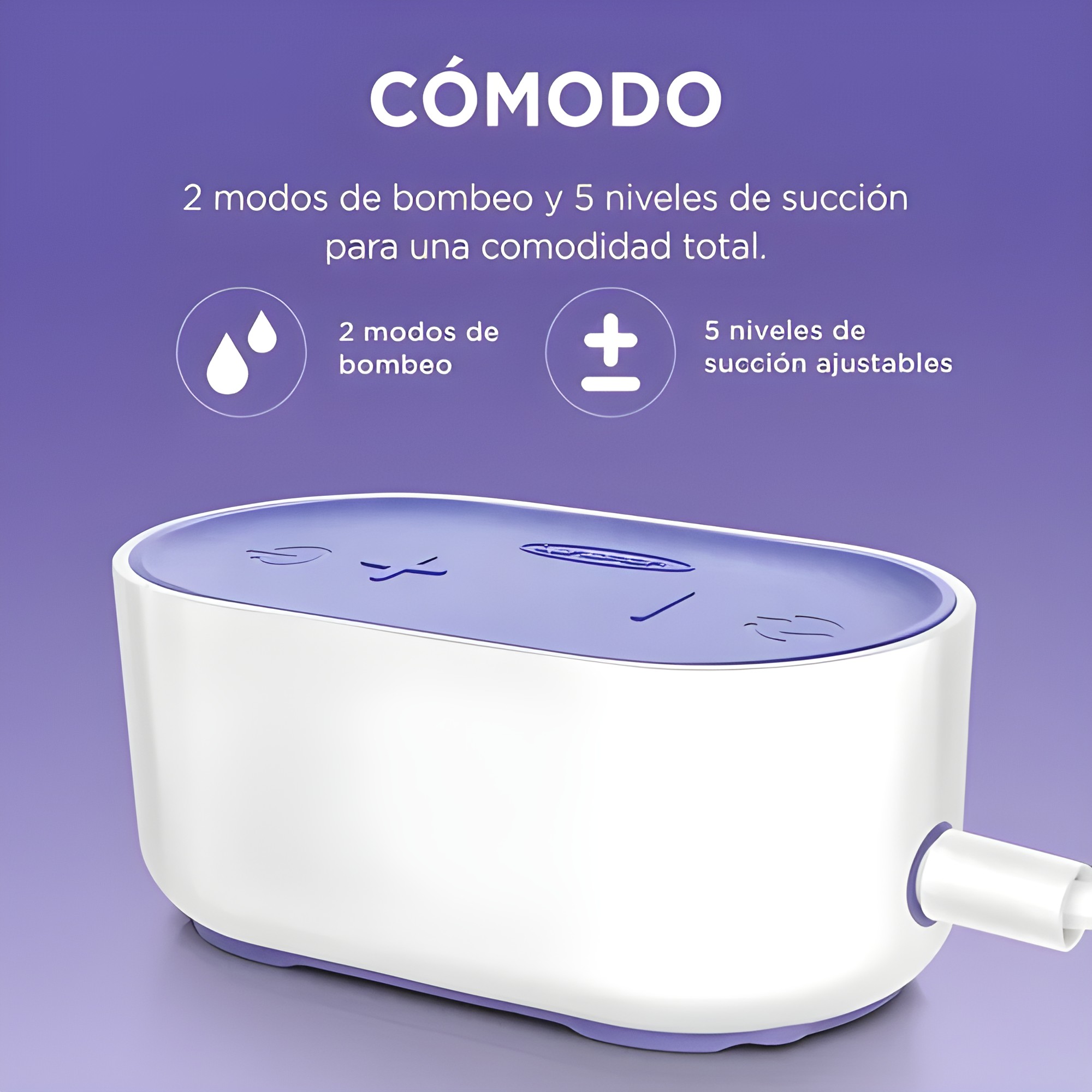 Extractor de Leche Eléctrico Compact Single Lansinoh | Portátil, Ligero y Potente
