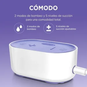 Extractor de Leche Eléctrico Compact Single Lansinoh | Portátil, Ligero y Potente