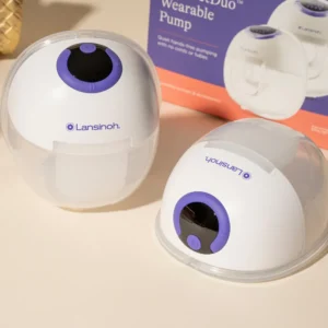 Extractor de leche eléctrico portátil Lansinoh DiscreetDuo manos libres y silencioso