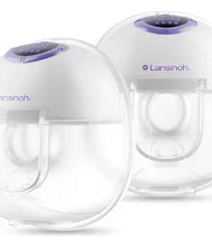 Extractor de leche eléctrico portátil Lansinoh DiscreetDuo manos libres y silencioso