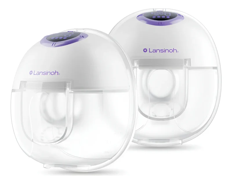 Extractor de leche eléctrico portátil Lansinoh DiscreetDuo manos libres y silencioso