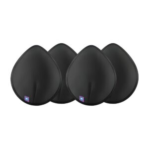Pack Lansinoh discos de lactancia lavables, colores funcionales negro y piel
