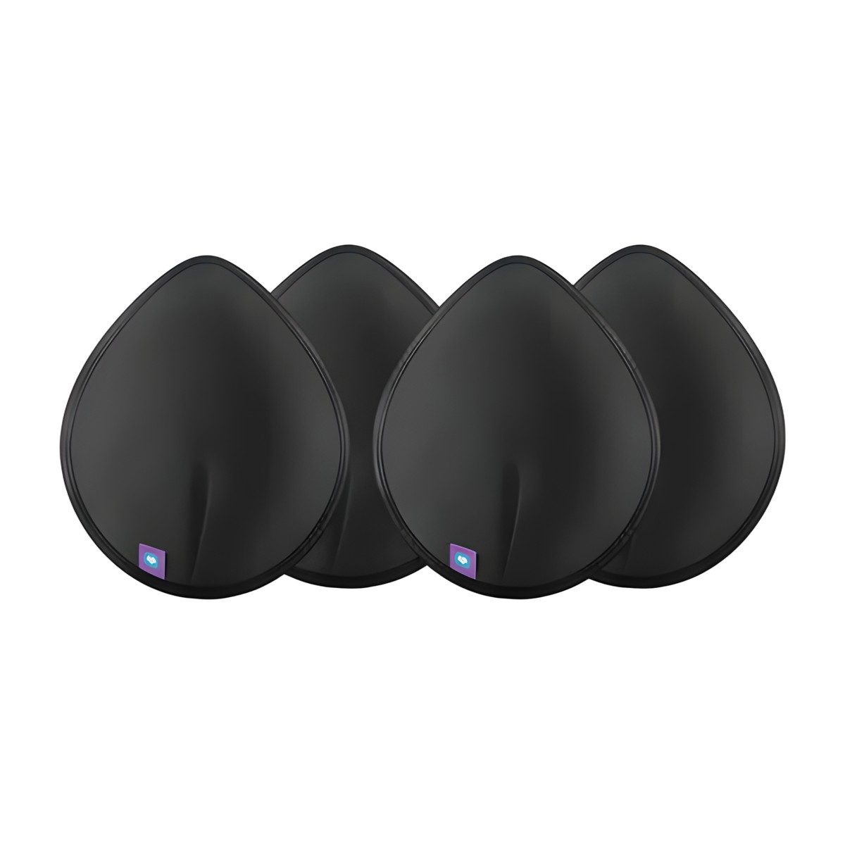 Pack Lansinoh discos de lactancia lavables, colores funcionales negro y piel