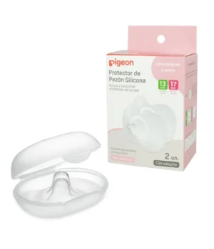 Pezonera de silicona Pigeon Talla M+L 2 uns