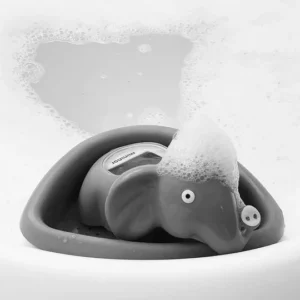 Termómetro digital de baño para bebé Mininor diseño elefante flotando en el agua