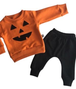 Conjunto de buzo infantil Halloween (