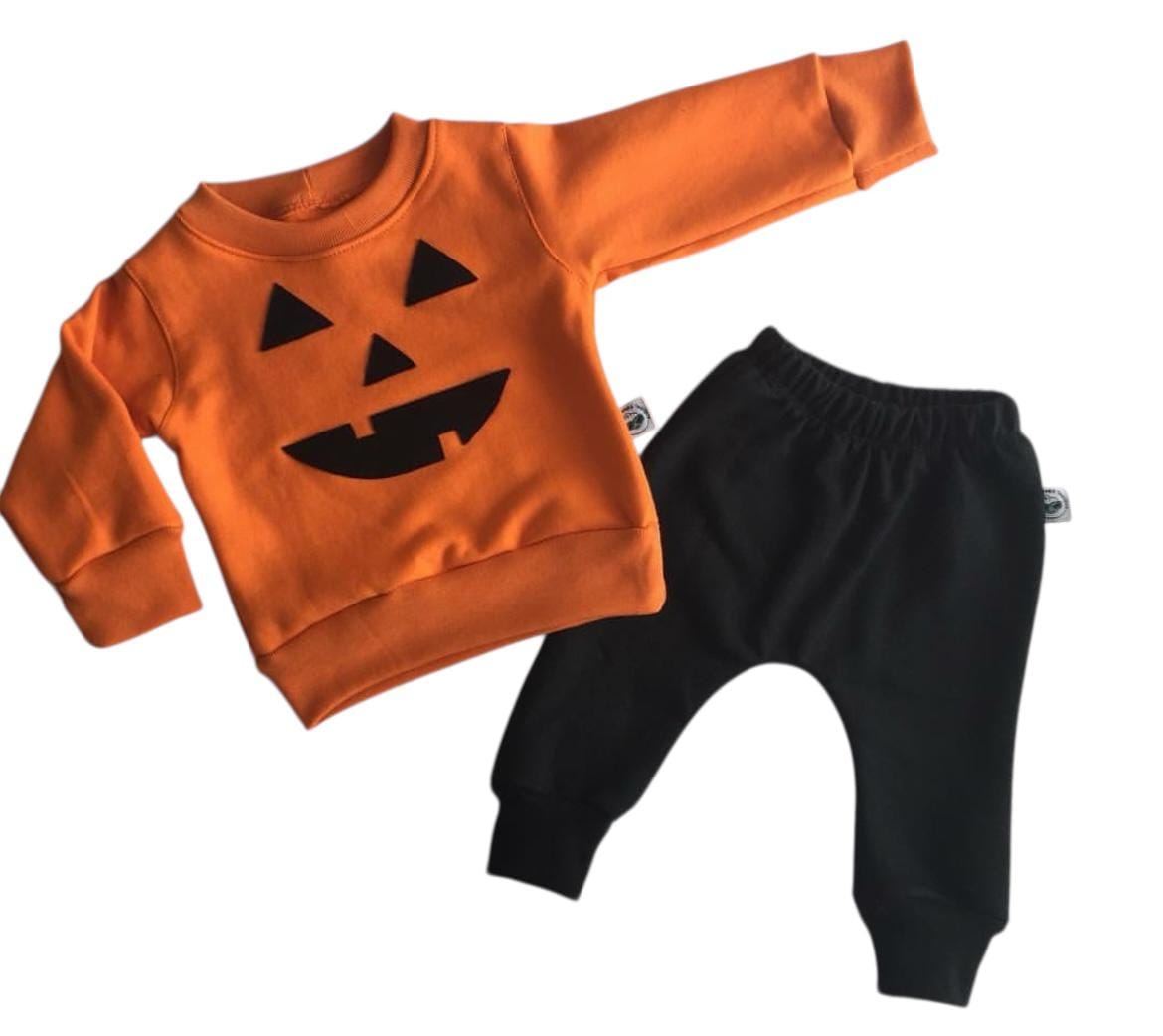 Conjunto de buzo infantil Halloween (