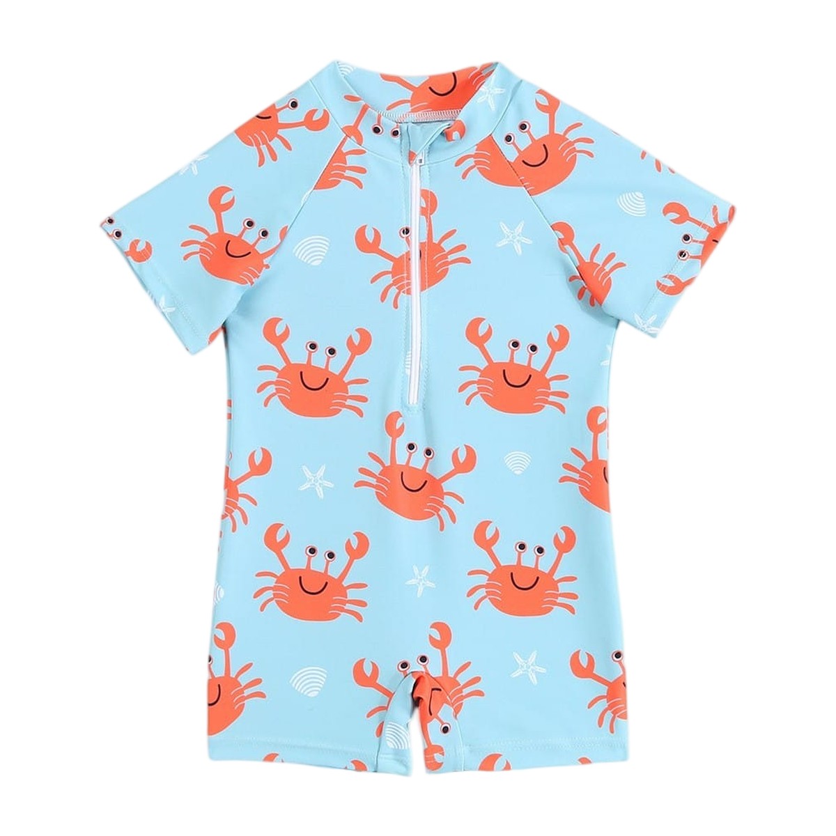 Traje de Baño Niño Cangrejo Azul Protección UV