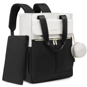 bolso maternal Eva blackandwhite