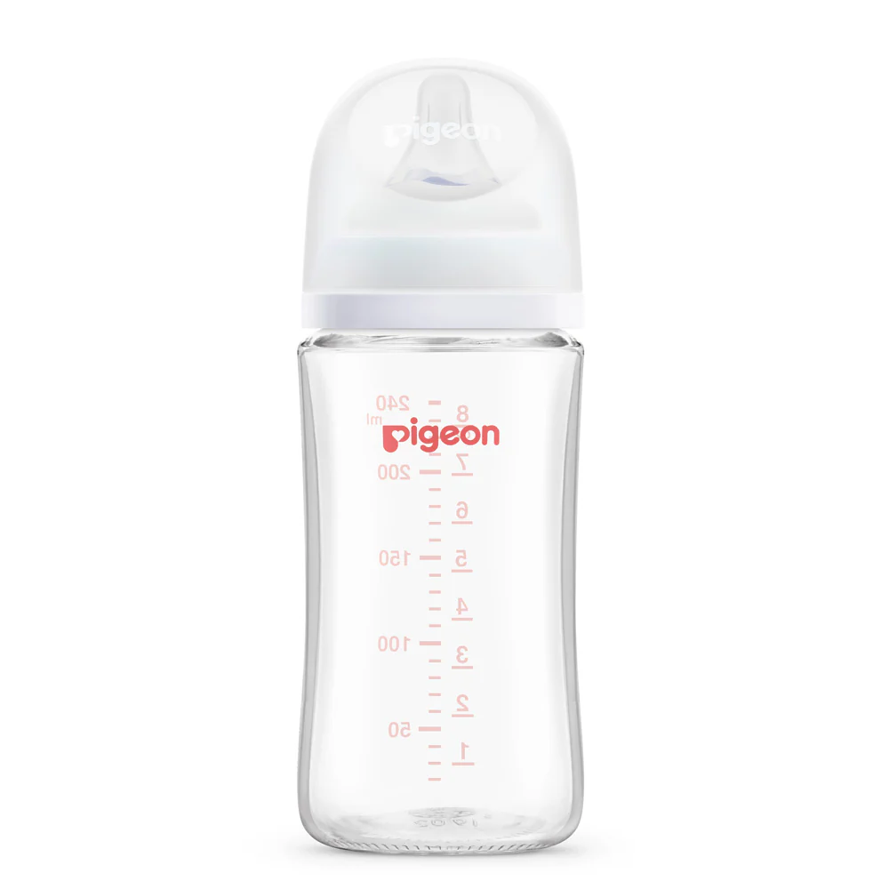 mamadera pigeon softouch vidrio 240 ml