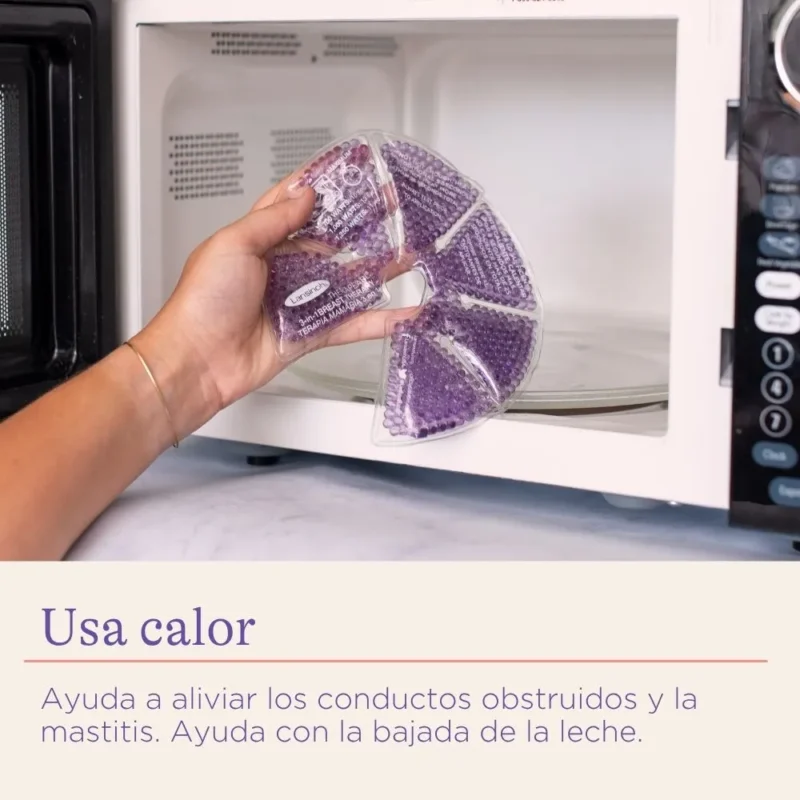 Almohadilla de lactancia TheraPearl 3 en 1 de Lansinoh para terapia frío y calor en el pecho