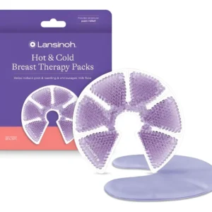Almohadilla de lactancia TheraPearl 3 en 1 de Lansinoh para terapia frío y calor en el pecho