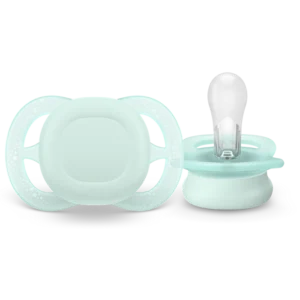 Chupete Philips Avent Ultra Start color verde menta para recién nacidos