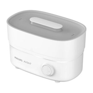 Esterilizador Philips Avent manteniendo biberones esterilizados durante 24 horas