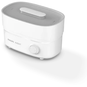 Esterilizador Philips Avent manteniendo biberones esterilizados durante 24 horas