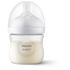 Tetina Natural Response Philips Avent que libera leche solo cuando el bebé succiona