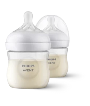 Mamadera Philips Avent Natural Response 125 ml con tetina de flujo lento