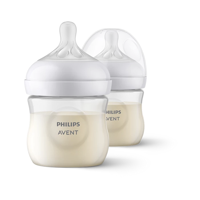 Mamadera Philips Avent Natural Response 125 ml con tetina de flujo lento