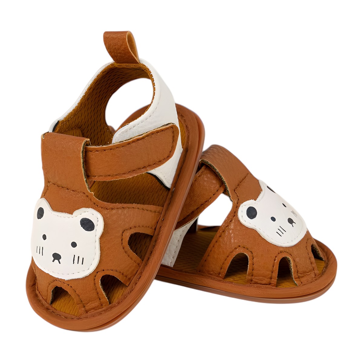 Sandalias de bebé cafe