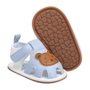 Sandalias de bebé celeste