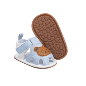 Sandalias de bebé celeste