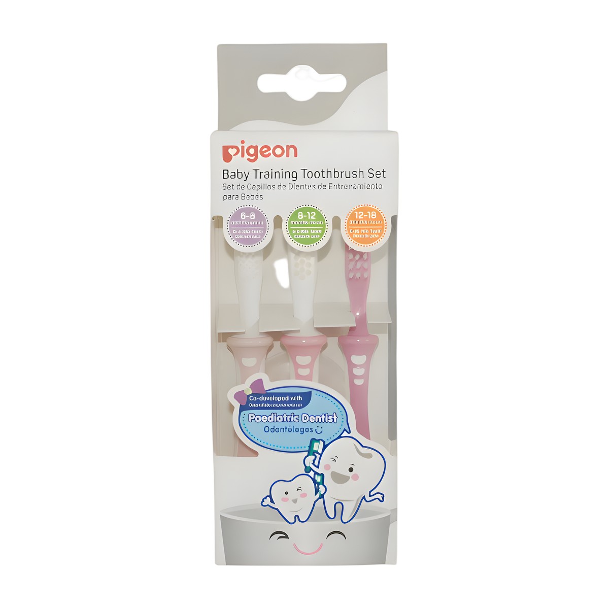 Set de cepillos por etapas para bebé