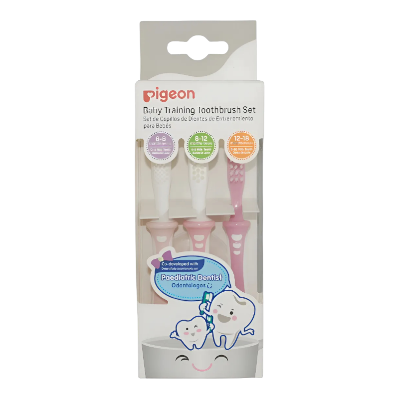 Set de cepillos por etapas para bebé