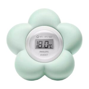 Termómetro de baño y habitación Philips Avent con pantalla digital encendida