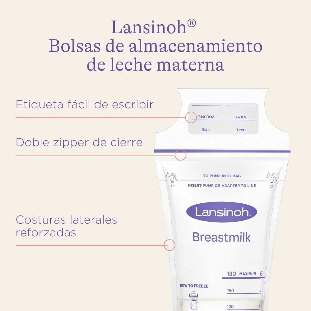 lansinoh Bolsa almacenamiento leche materna