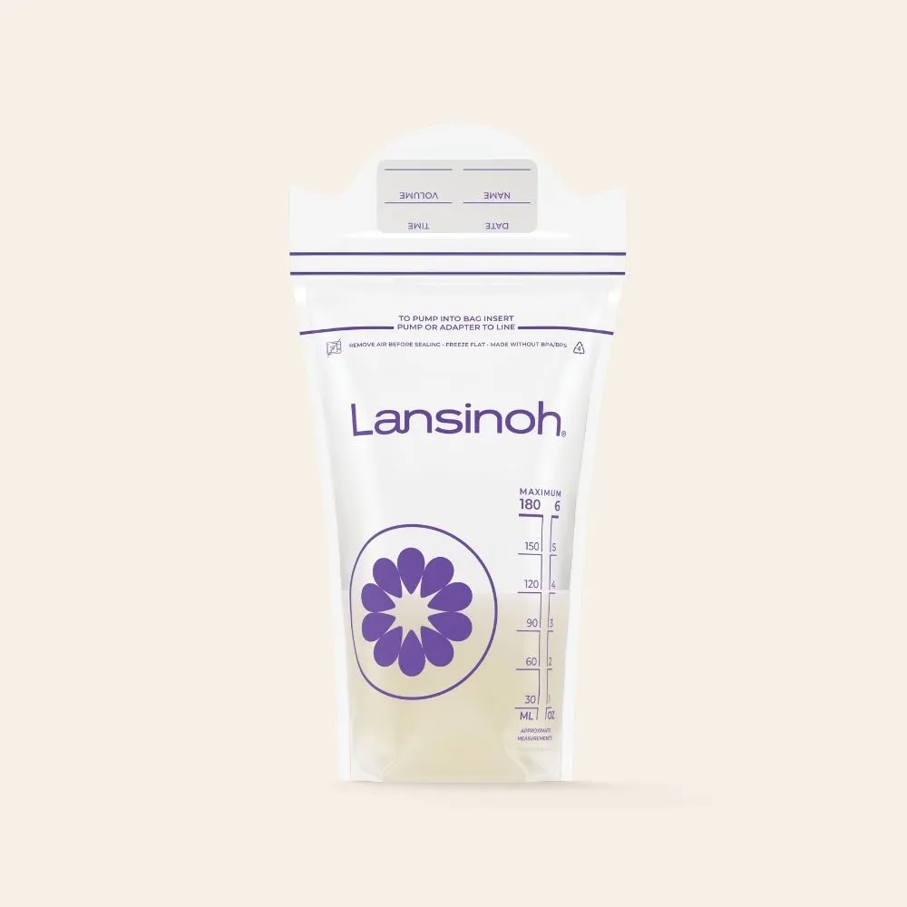 bolsas de almacenamiento de leche materna lansinoh pack 25 unidades