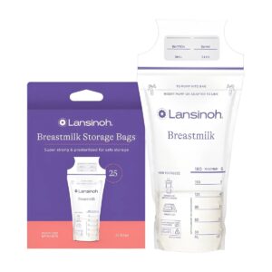 bolsas almacenamiento leche materna lansinoh pack 25 unidades
