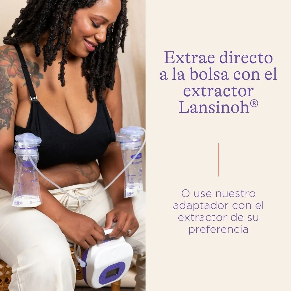 lansinoh bolsa leche materna