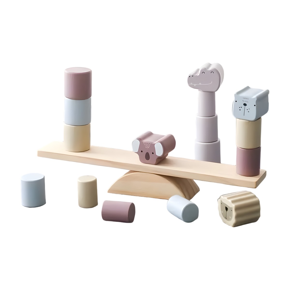 set-montessori-madera-con-balancín