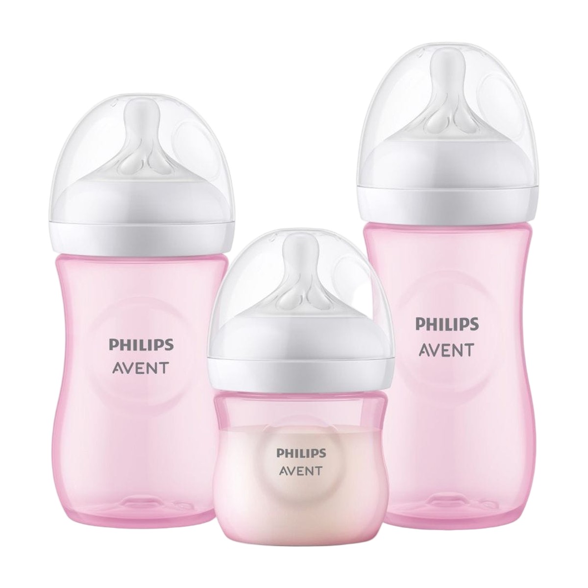 Set Triple Avent Natural Response Rosado