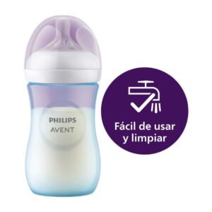 Mamaderas Philips Avent Natural Response – Azul Fácil de limpiar