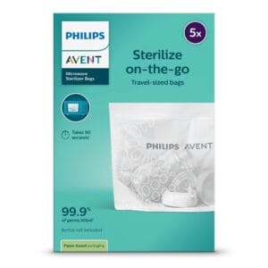 5 Bolsas Esterilizadoras Microondas Philips Avent