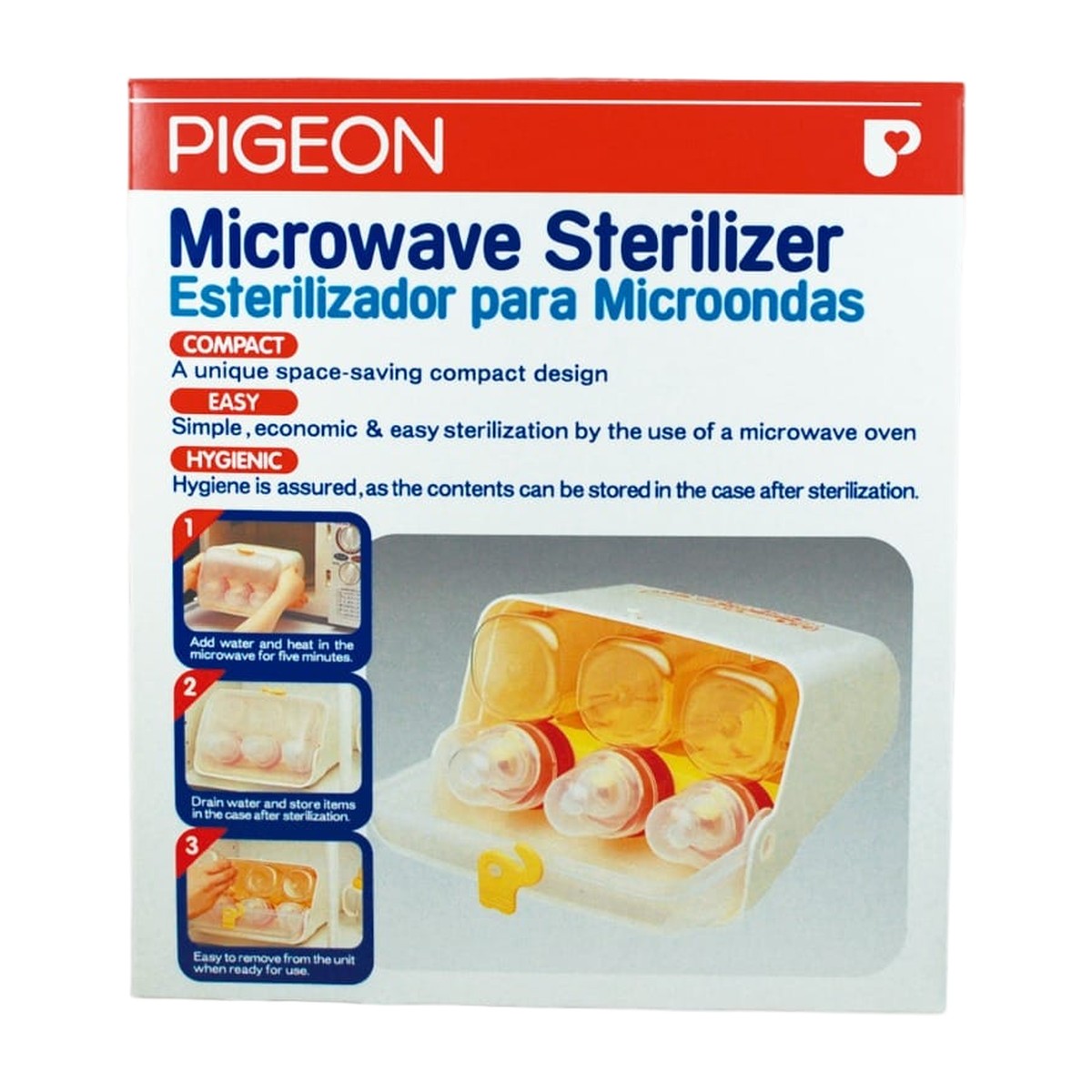 Pigeon Esterilizador para Microondas