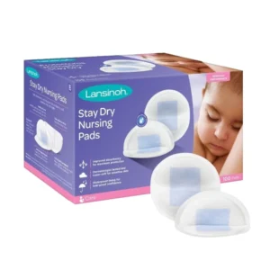 absorbentes de leche desechables lansinoh stay dry pack 100 unidades
