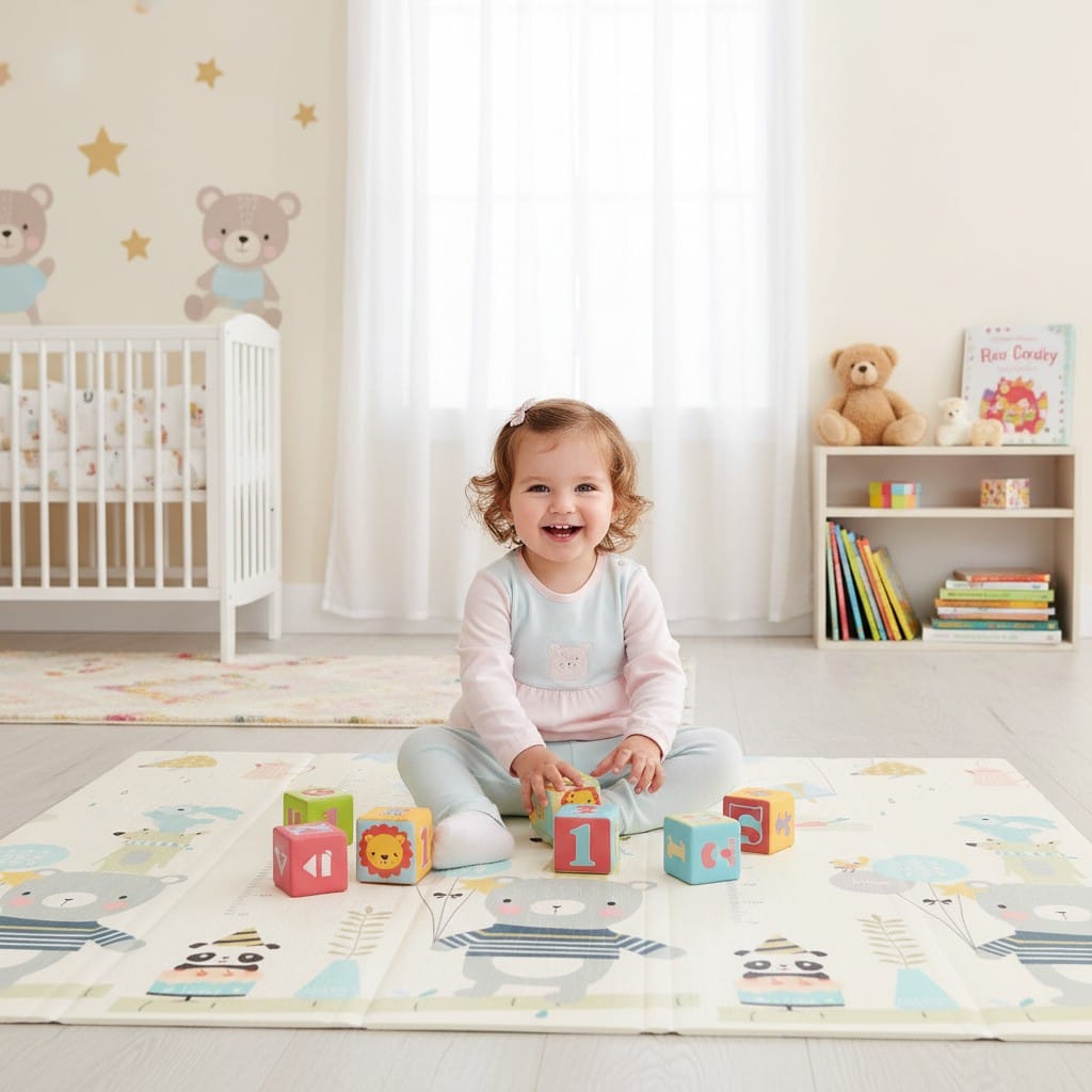 Alfombra antigolpes infantil 2 cm grosor