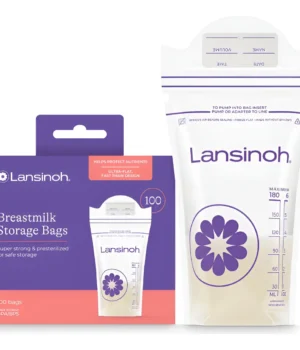 bolsas de almacenamiento de leche materna lansinoh pack 100 unidades