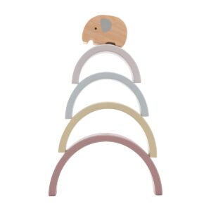 Arco de equilibrio con animales Montessori – juguete de madera educativo