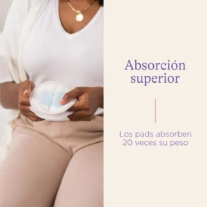 absorbentes de leche desechables lansinoh pack 60 unidades absorcion superior