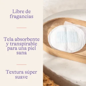 absorbentes de leche desechables lansinoh sin fragancias