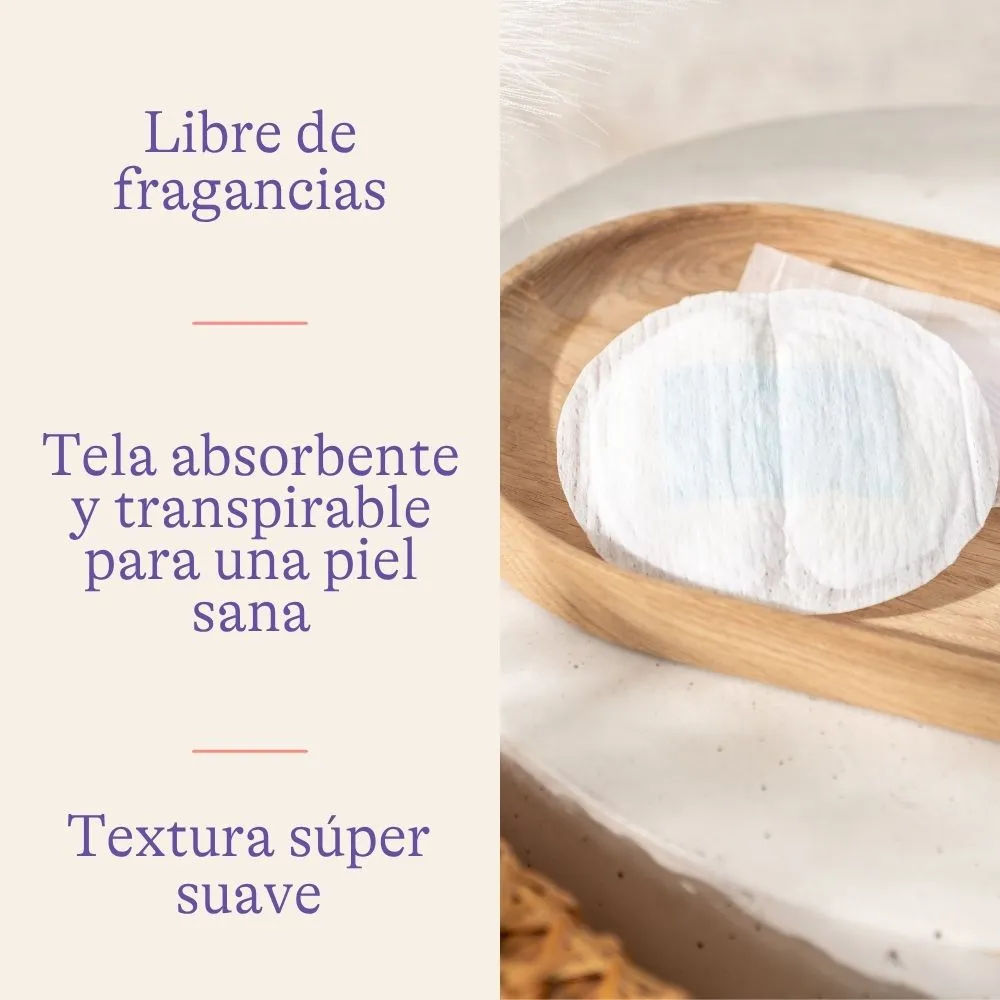 absorbentes de leche desechables lansinoh sin fragancias