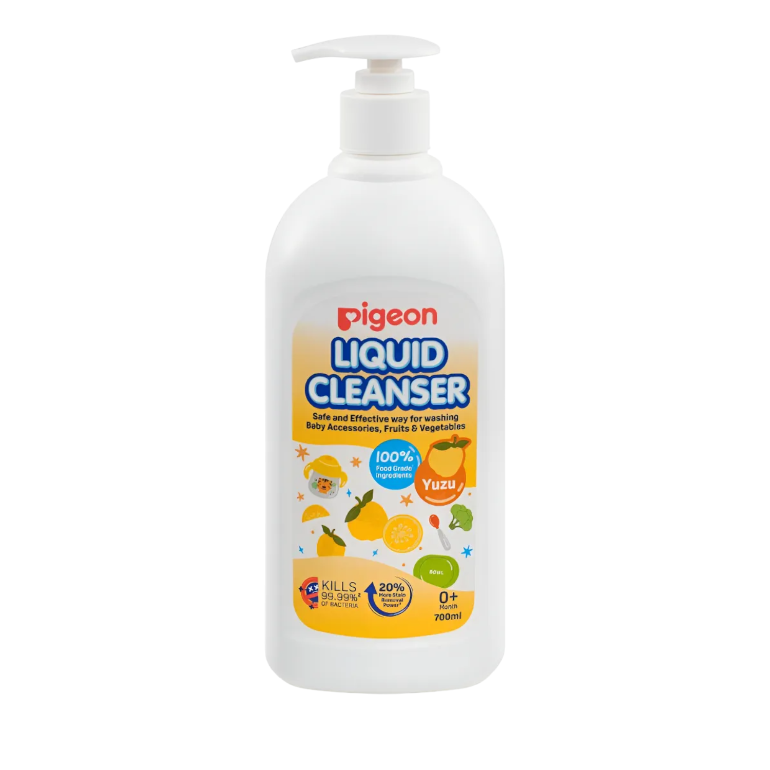 Pigeon limpiador de mamaderas yuzu 700ml