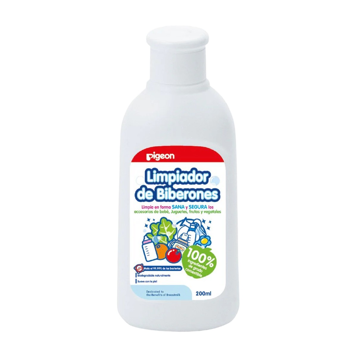 Limpiador De Biberones PIGEON 200 ml