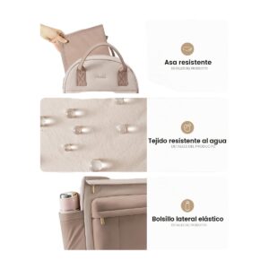 Bolso maternal grande 30L con organizadores internos y mudador portátil — Estilo de Bebé