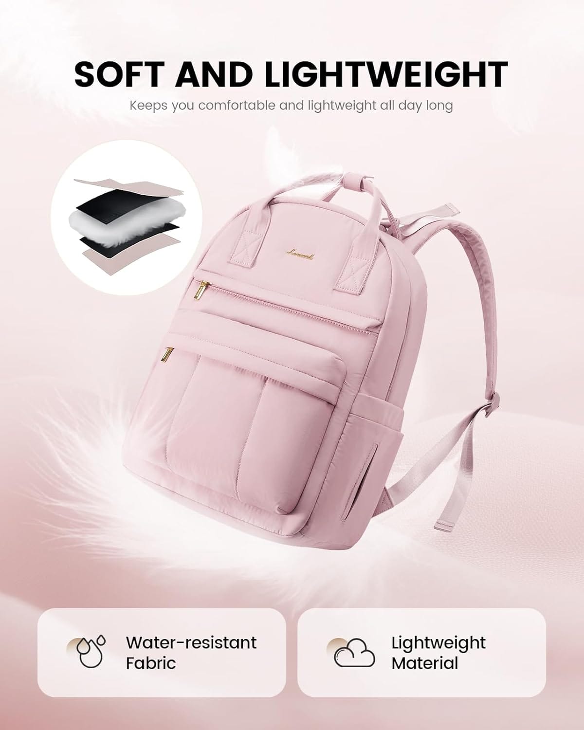 Mochila maternal premium de 30 litros, ligera